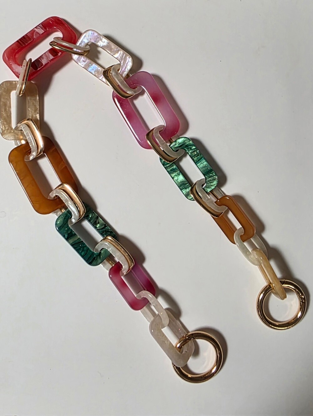 Acrylic Chain Bag Strap